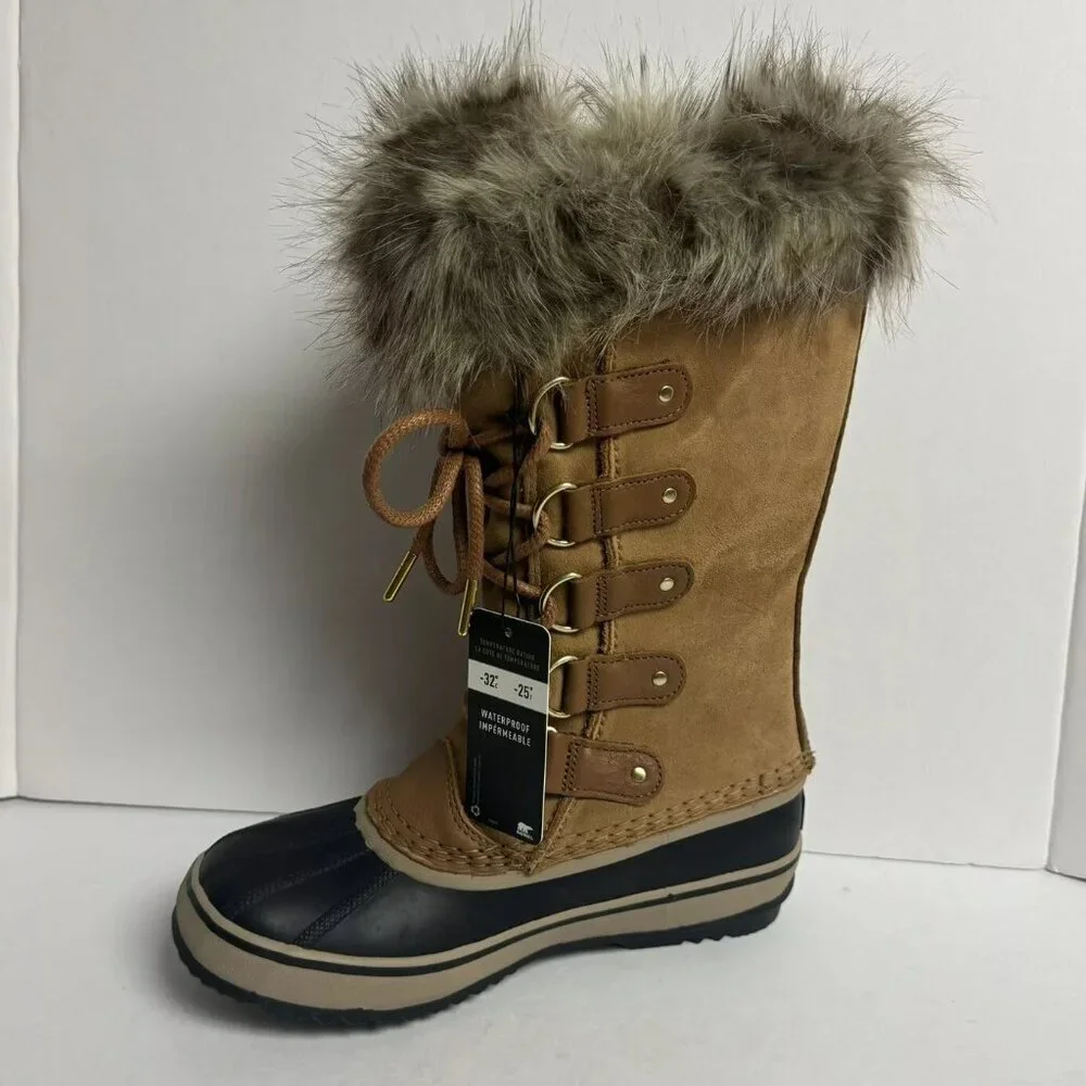 Sorel Womens Joan Of Arctic Waterproof Boot Brown Size 7 M